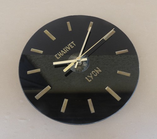 Pendule charvet lyon verre - pendule,