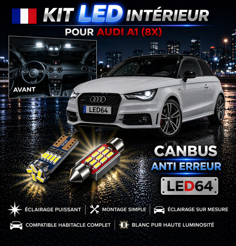 Kit ampoules led - led, blanc