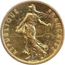 1/2 Franc Semeuse Piéfort en