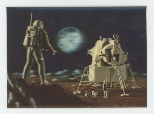 Carte postale lenticulaire - postale, 3d