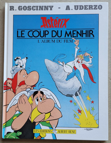 Astérix coup du - coup, menhir