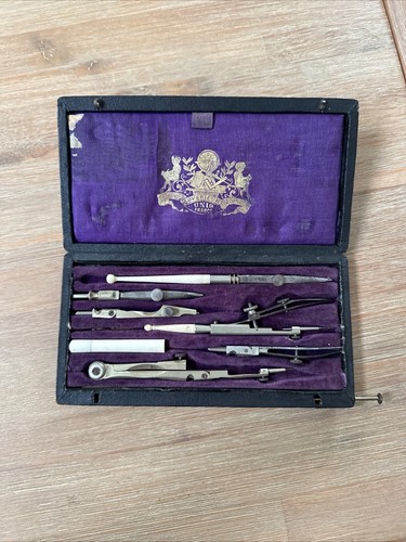Ancienne boite compas - ancienne,
