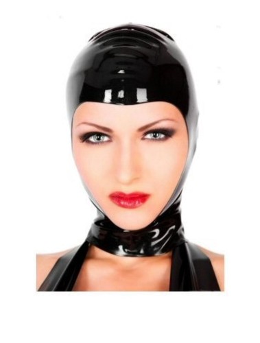 Cagoule latex masque - en,