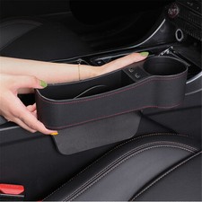 Black Car Seat Gap Dual USB