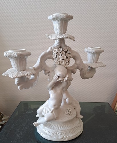 Capodimonte chandelier - capodimonte, chandelier/