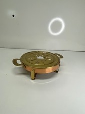 Chauffe plat en cuivre laiton