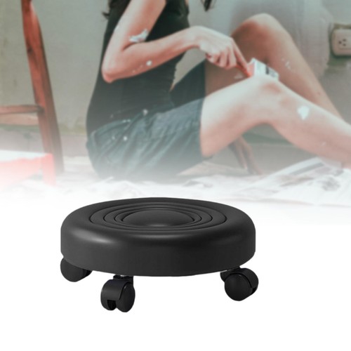 Tabouret roulant bas pivotant