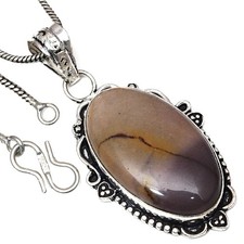 Collier cheval sauvage jaspe