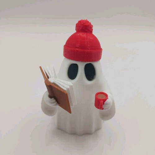 Figurine fantôme kawaii avec - figurine,