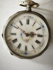 montre gousset argent massif