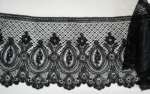 Dentelle ancienne guipure - ancienne,