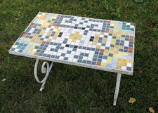 TABLE BASSE FER FORGÉ et