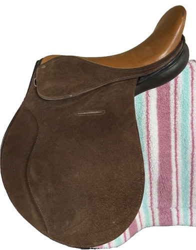 Selle polo cuir daim - , contact