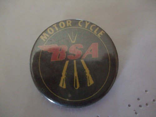 Badge broche moto bsa motor - badge,