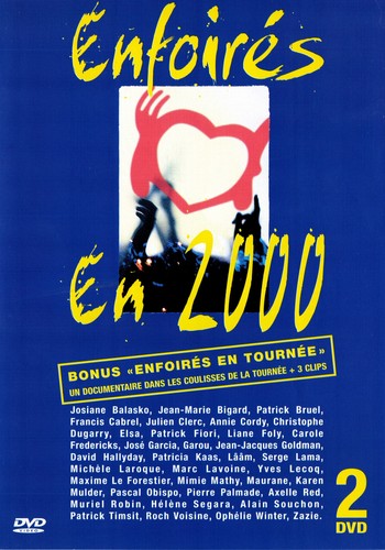 Dvd les enfoirés - en, 2000-