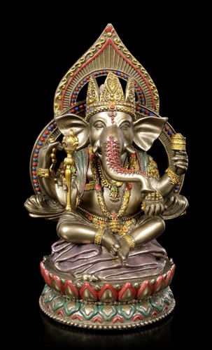 Figurine bouddha ganesha sur - figurine,