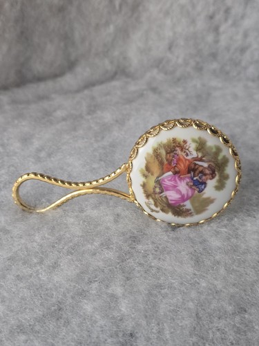 Miroir main vintage limoges - main,