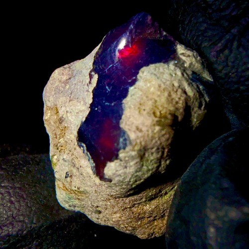 éthiopien noir feu opal - feu,