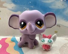 LPS authentic Petshop #1086 Elephant violet Purple Elefant special edition