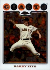 B4865- 2008 Topps Chrome BB Carte # S 1-220 + Inserts -vous Pic- 15+ Sans US