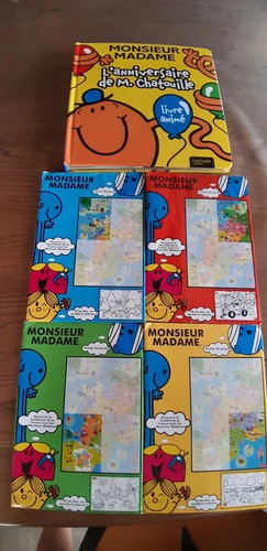 Livre animé monsieur - , +