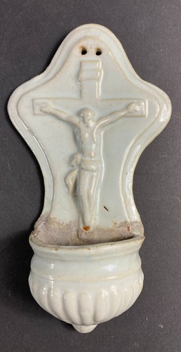 Ancien bénitier chevet ou - bénitier,