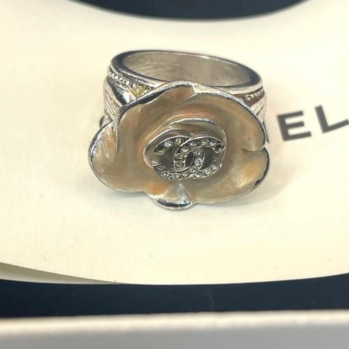 Bague chanel strass logo - strass, cc