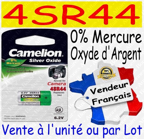 Piles photo oxyde argent - piles,
