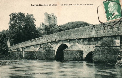 Cpa lavardin - 41,