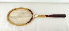 Raquette de tennis vintage Donnay en bois trois étoiles Munchner Sport