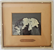 Ancienne soierie, tableau, les rameaux, Elisabeth Sonrel, signature Neyret.