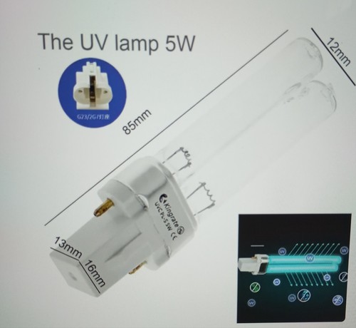 Lampe à broche pour - uv, w