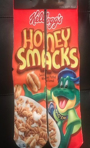 Honey smacks sublimation - , socks
