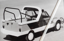 Photo grand format CITROEN croisière jeune 1984  Acadiane Pick Up ref Ct64