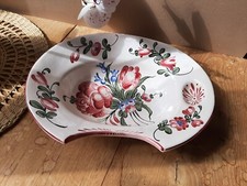 plat à barbe faïence de