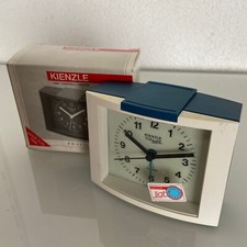 Réveil KIENZLE PROFIL vintage blanc design, fabrication allemande 37/4100