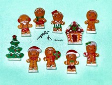 Série de Fève LA FAMILLE PAIN D'EPICE 2025 Complète 10 Fèves