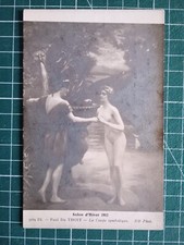 BQ087 CPA photo salon de Paris