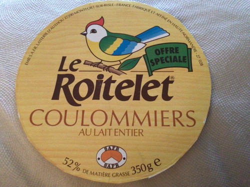 Etiquette fromage coulommiers - fromage,