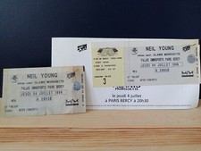 Lot Billets De Concert Neil