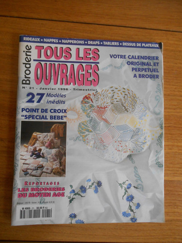 Tous les ouvrages broderie