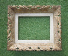 Ancien très beau cadre ajouré vers 1940 dimension feuillure : 24,1 X 18,4 cm.