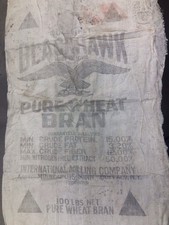 Vintage Cotton Bag Blackhawk