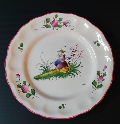 Assiette decor chinois - au,