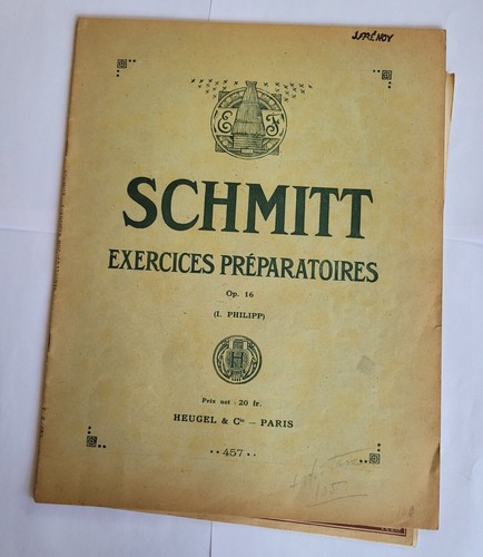 Partition schmitt exercices - partition,