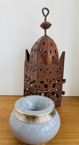 Cendrier marocain gris - cendrier,