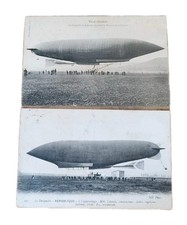 Lot 2 CPA Dirigeables Début