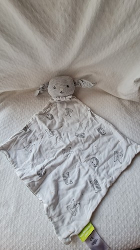Doudou plat lapin coton - coton, bio