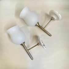 Paire d'appliques torche