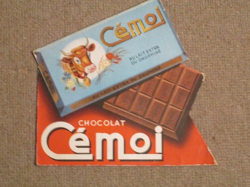 Carton pub chocolat - chocolat, cemoi